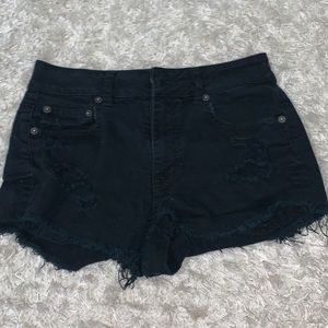 5 for $15 Black jean shorts
